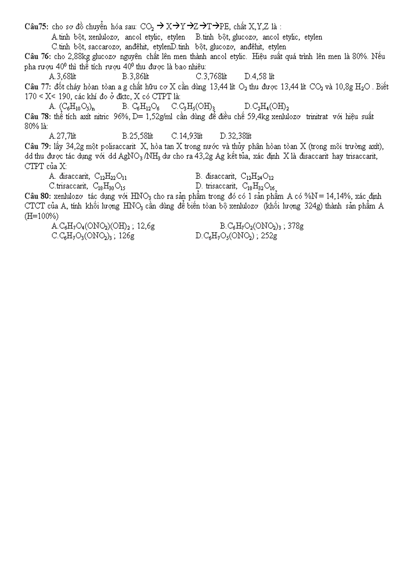 image for page Ôn tập chương 2 hóa 12 nc