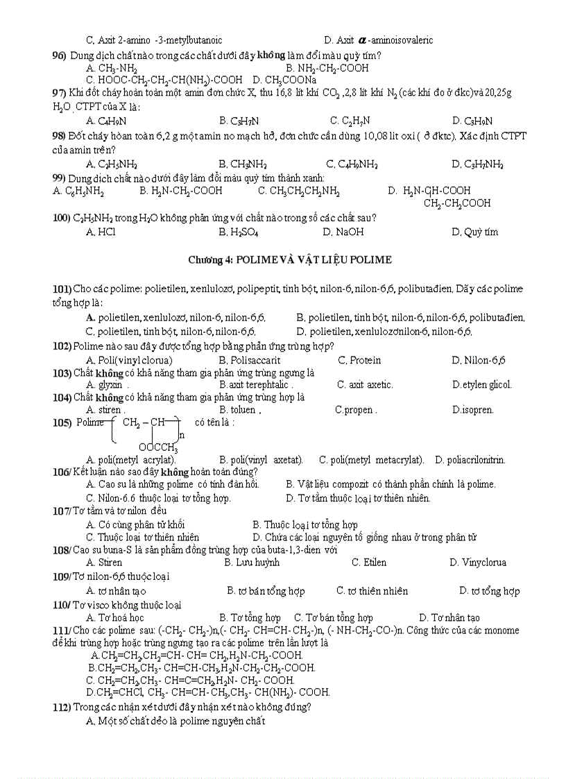 image for page Ôn tập HKI hóa 12 08 09