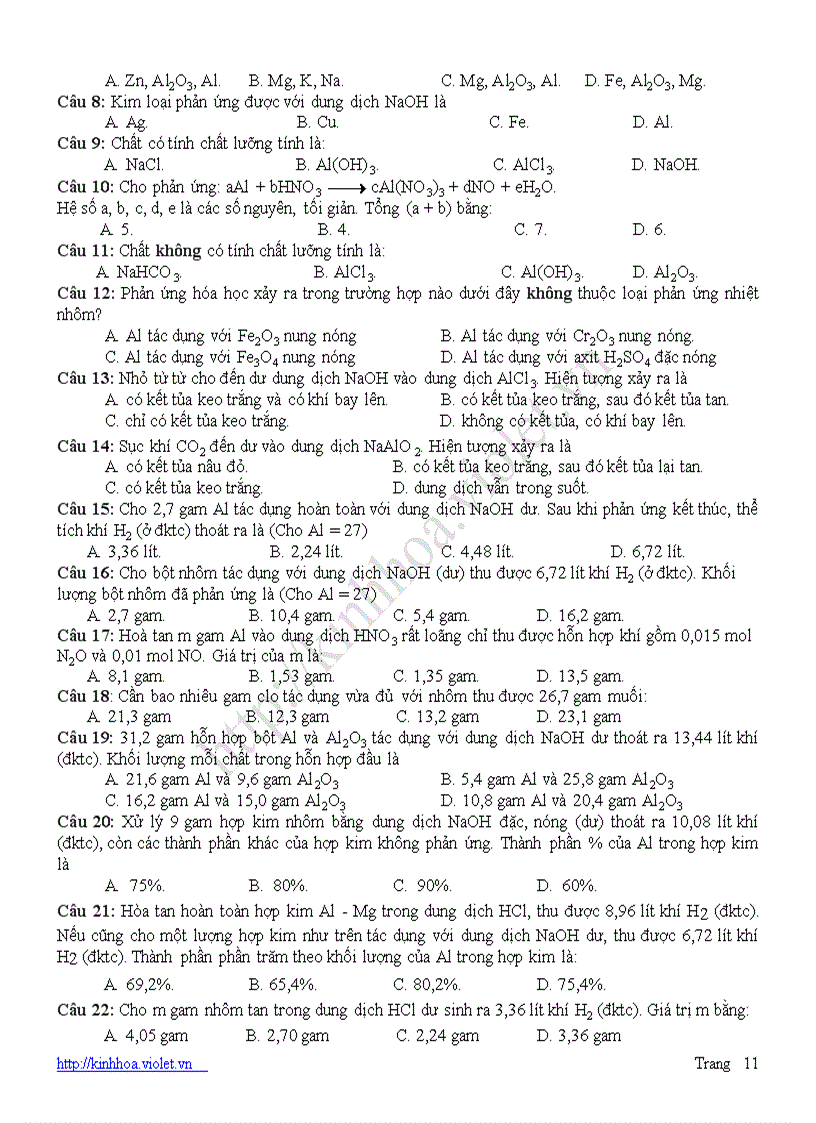 image for page Ôn tập hóa học 12 TN