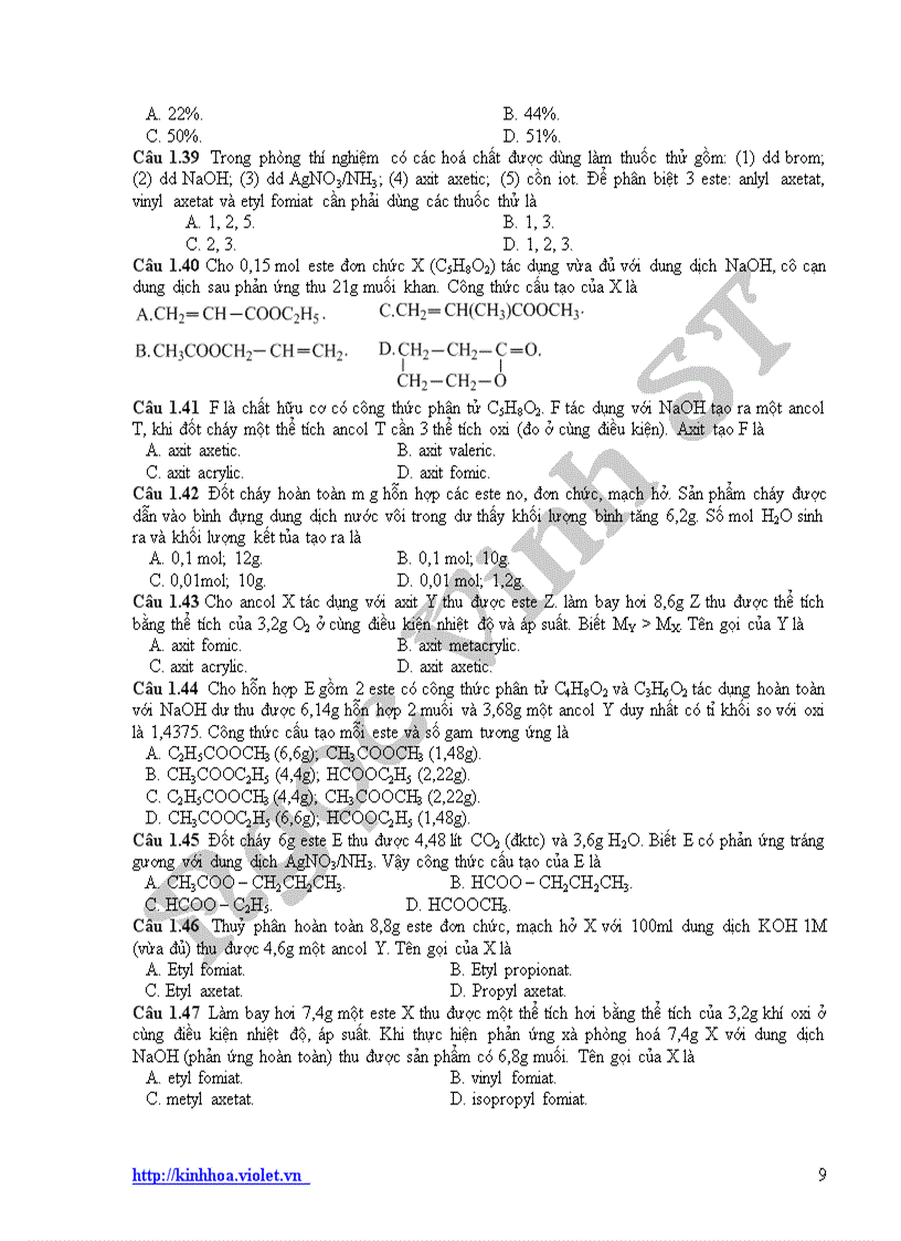 image for page ÔN THI ĐẠI HỌC THEO CHỦ ĐỀ hay