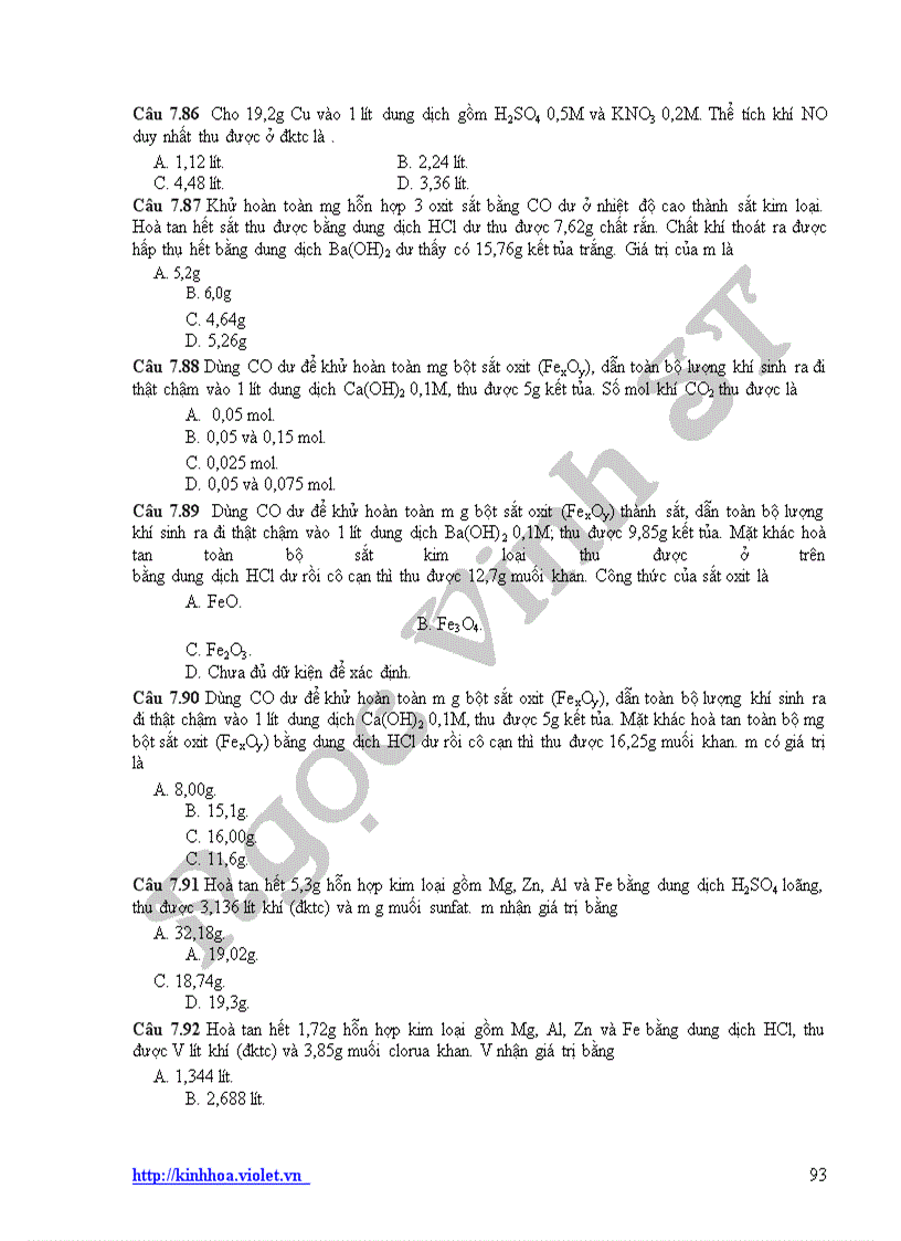 image for page ÔN THI ĐẠI HỌC THEO CHỦ ĐỀ hay