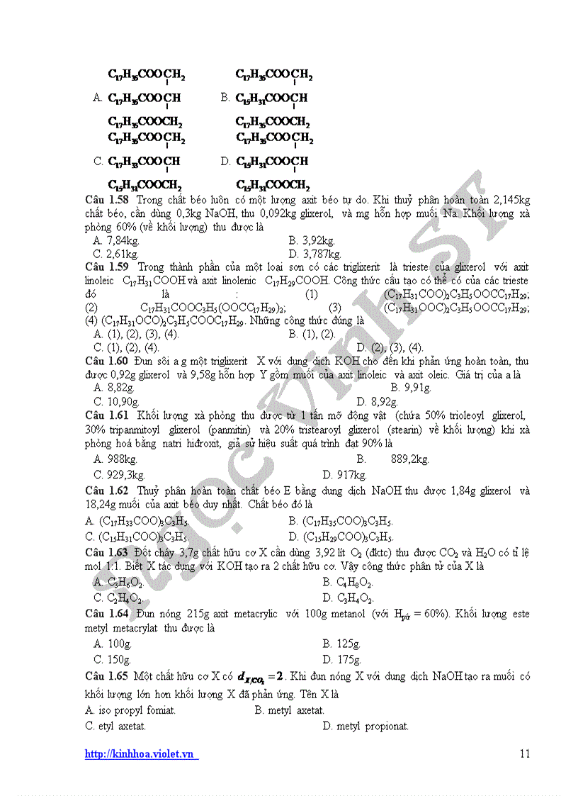 image for page Ôn thi ĐH hoá học theo chủ đề