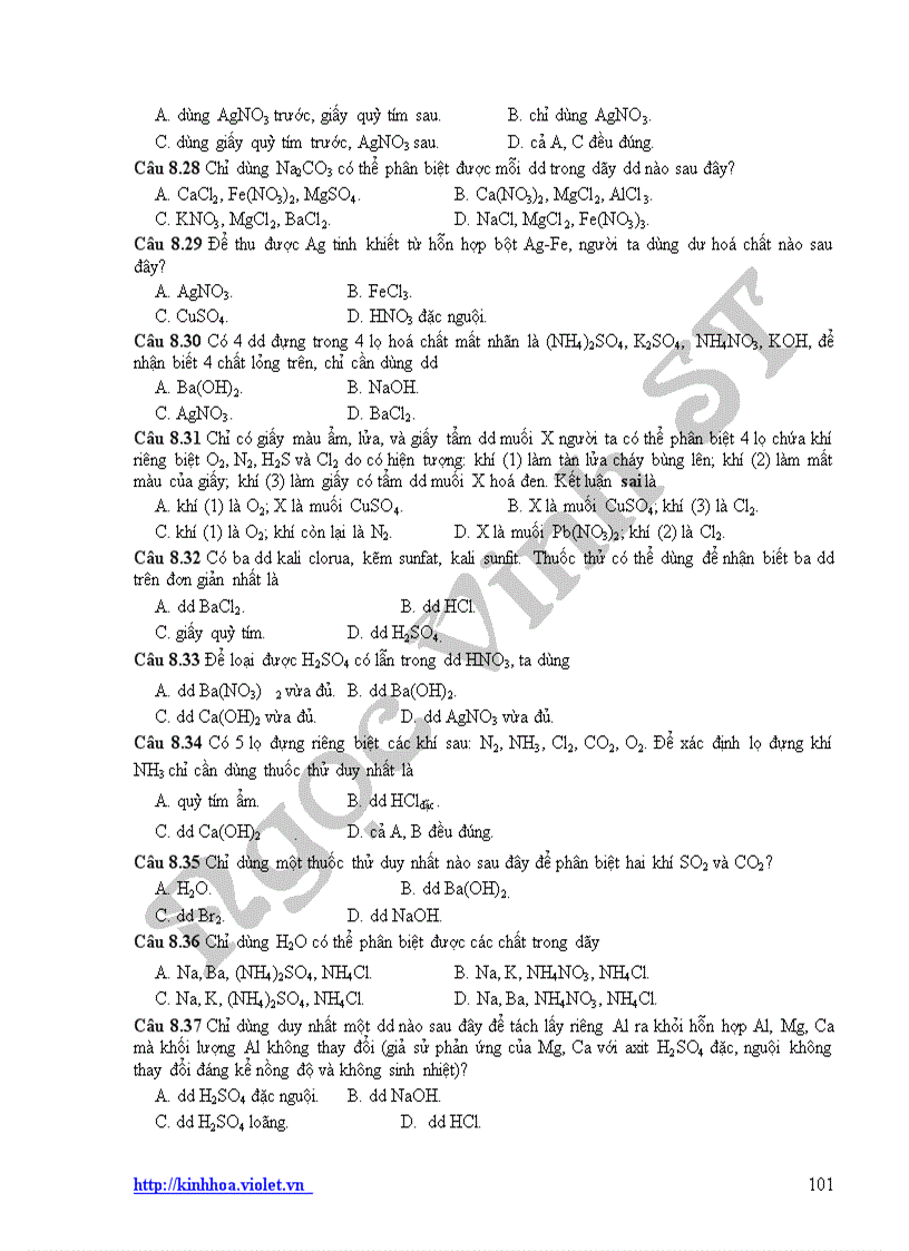 image for page Ôn thi ĐH hoá học theo chủ đề