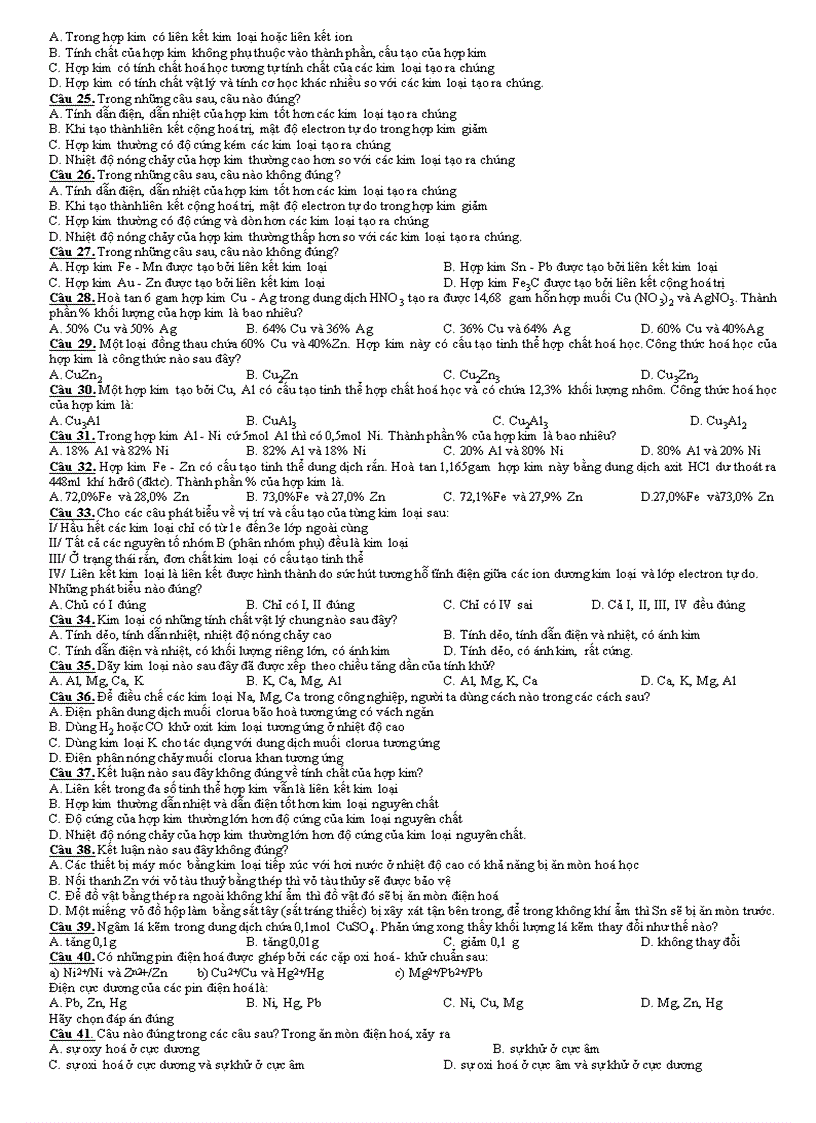 image for page On thi Hoa hoc TN ĐH