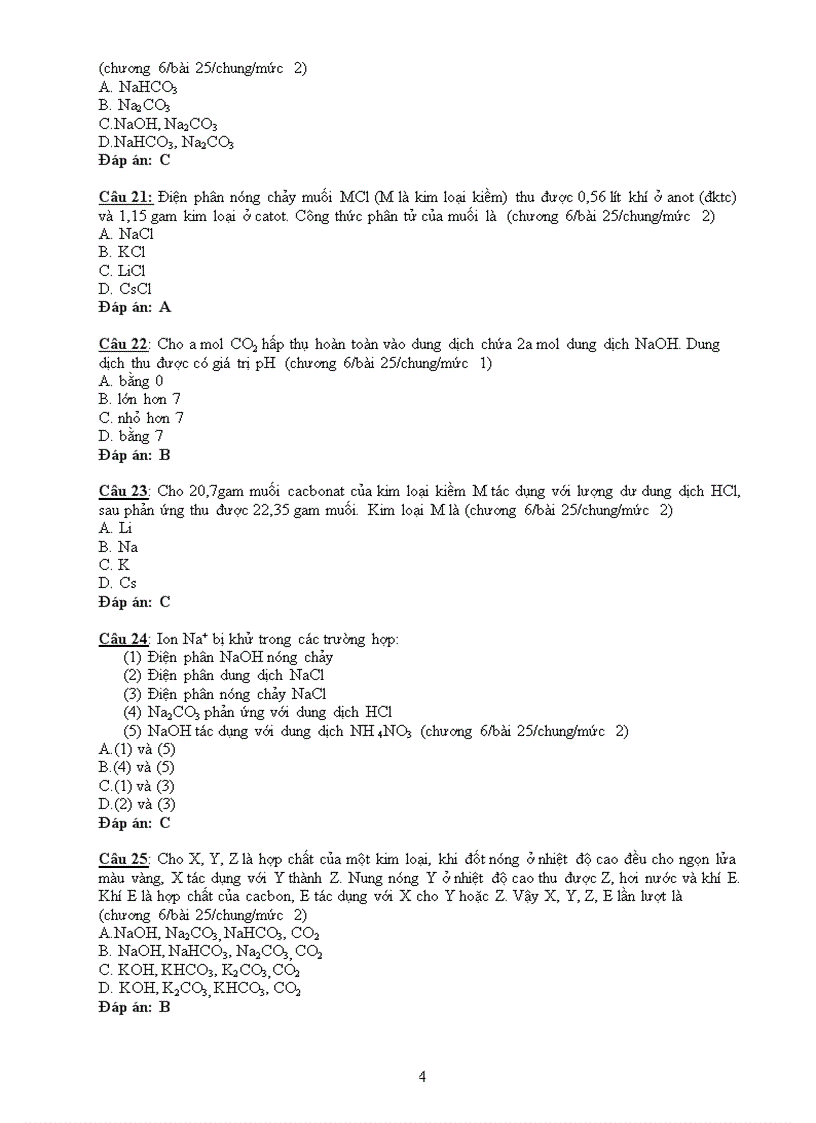 image for page Ôn thi môn Hoá 12 HK2