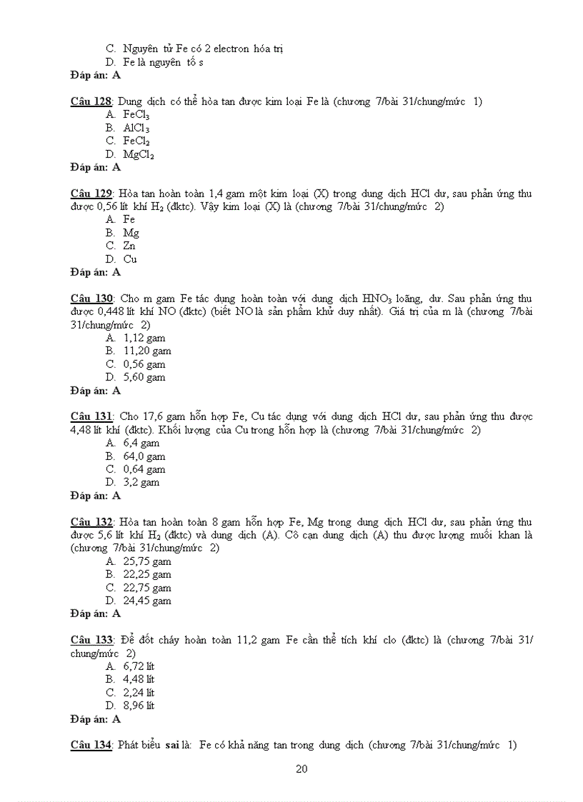 image for page Ôn thi môn Hoá 12 HK2