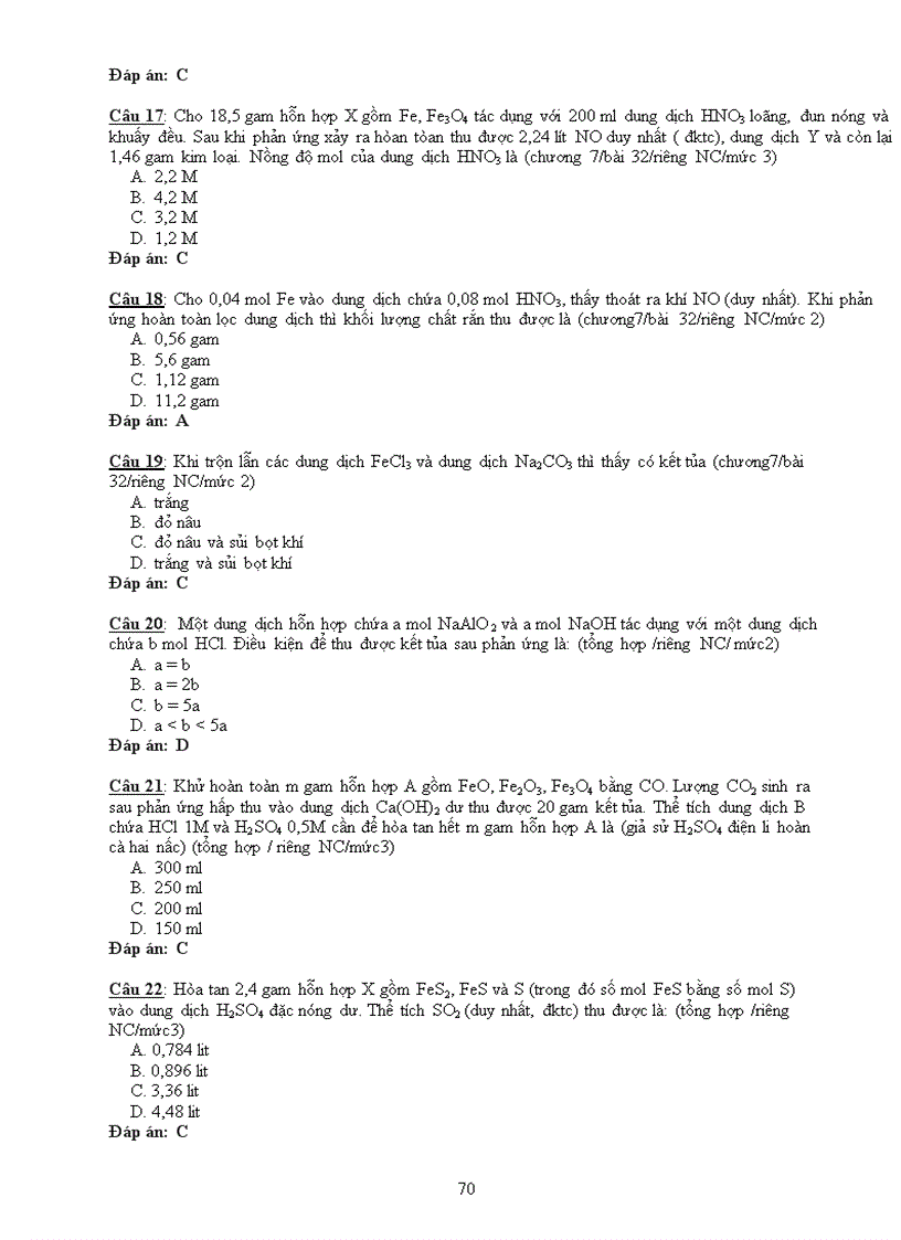 image for page Ôn thi môn Hoá 12 HK2