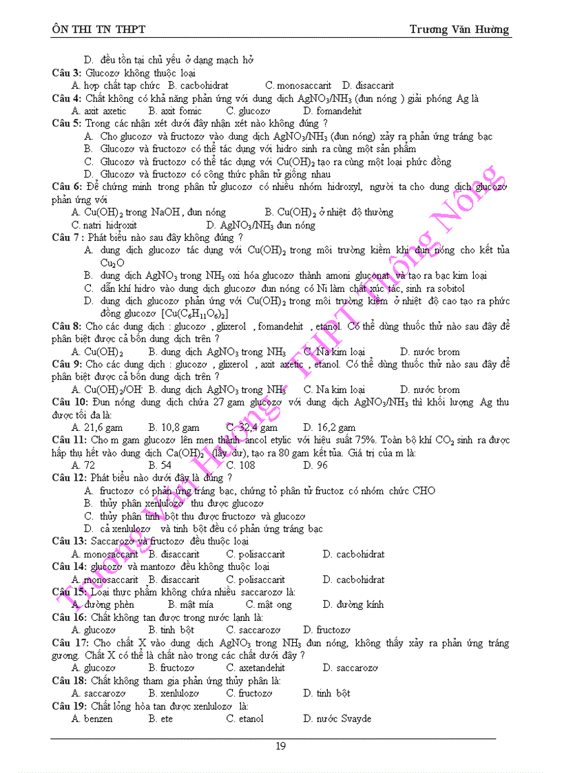 image for page On thi TN THPT Hoa học huu co nam 2010