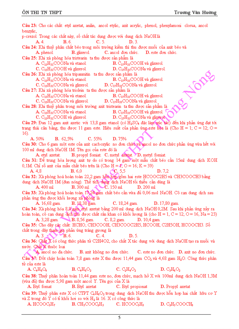 image for page On thi TN THPT mon Hoa hoc