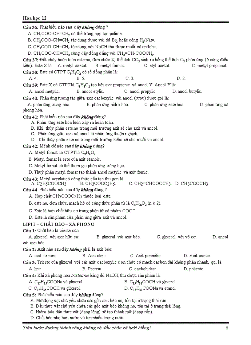 image for page On thi tnthpt hoa 2012