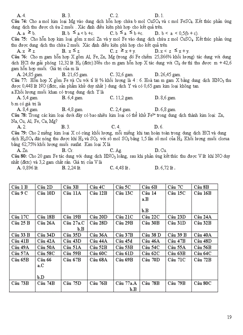 image for page On thi tot nghiệp đại học theo chuyen de KIM LOAI