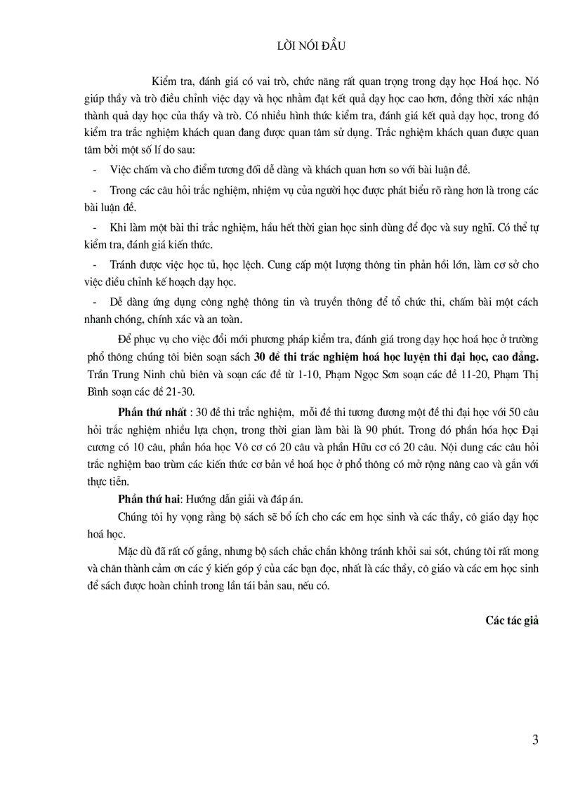 image for page P1 10 đề ts đh môn hóa có keys