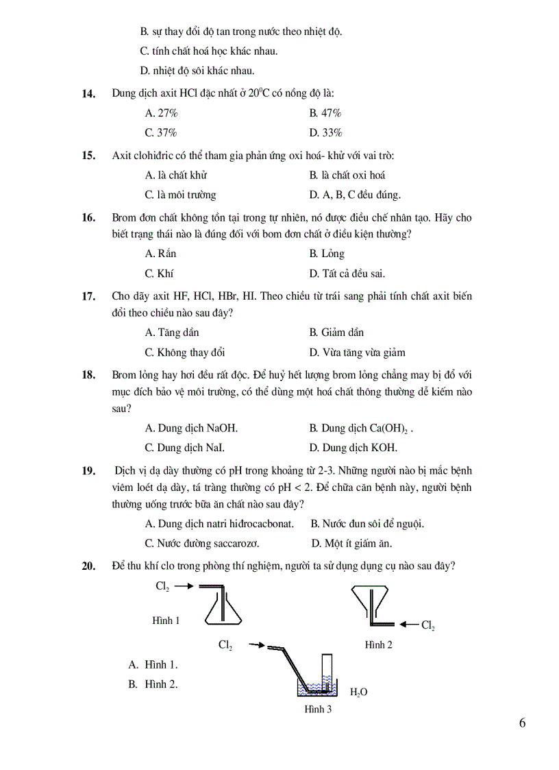 image for page P1 10 đề ts đh môn hóa có keys