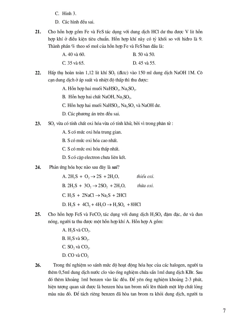 image for page P1 10 đề ts đh môn hóa có keys