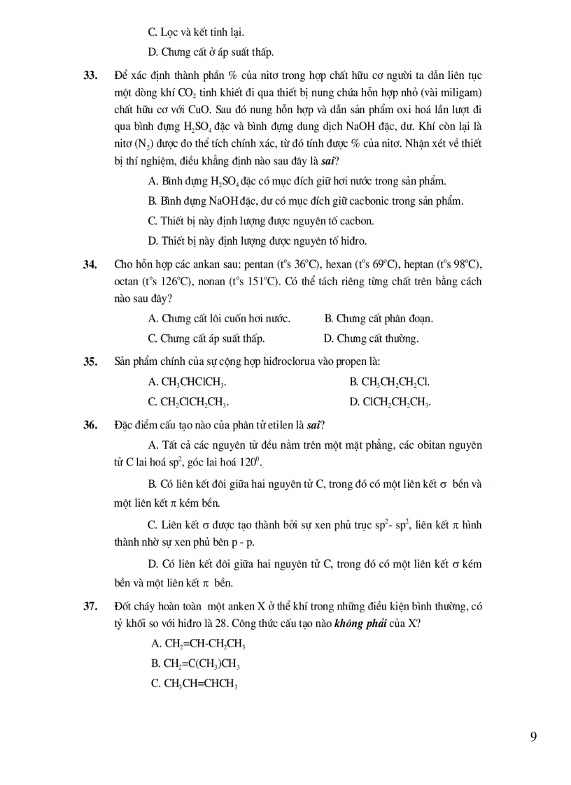 image for page P1 10 đề ts đh môn hóa có keys