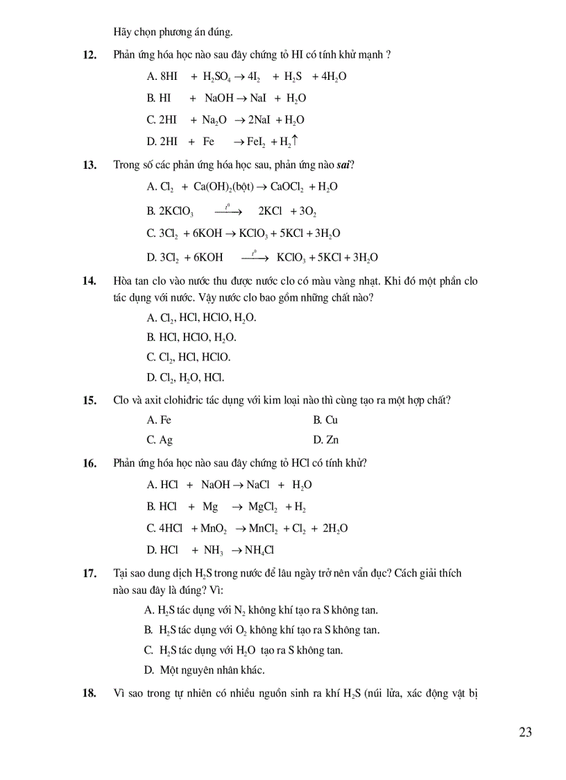 image for page P1 10 đề ts đh môn hóa có keys