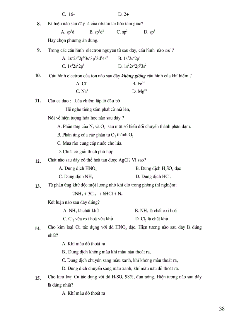 image for page P1 10 đề ts đh môn hóa có keys