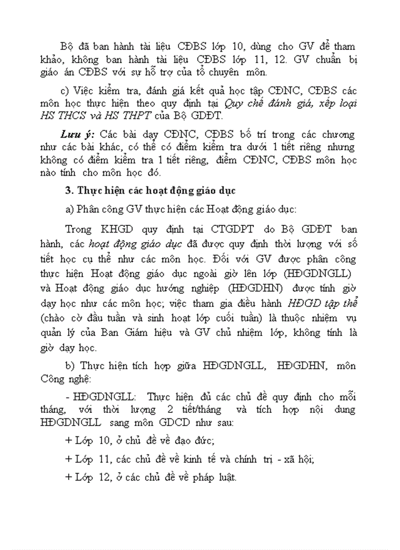 image for page Phân phối chương trình mới 2009 2010
