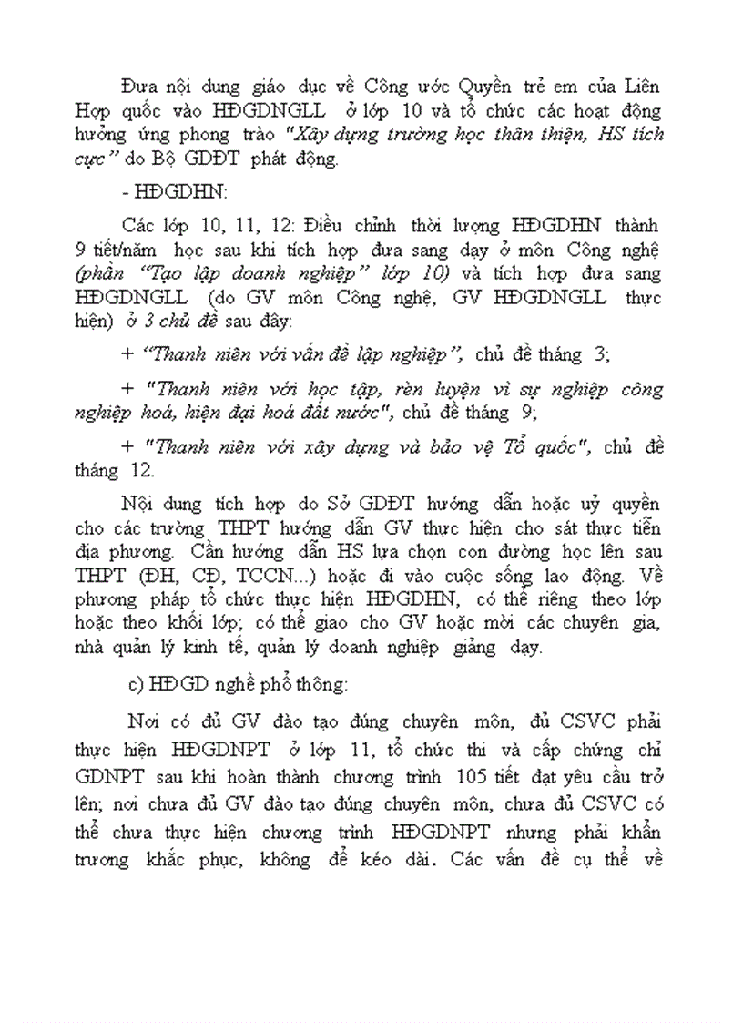 image for page Phân phối chương trình mới 2009 2010