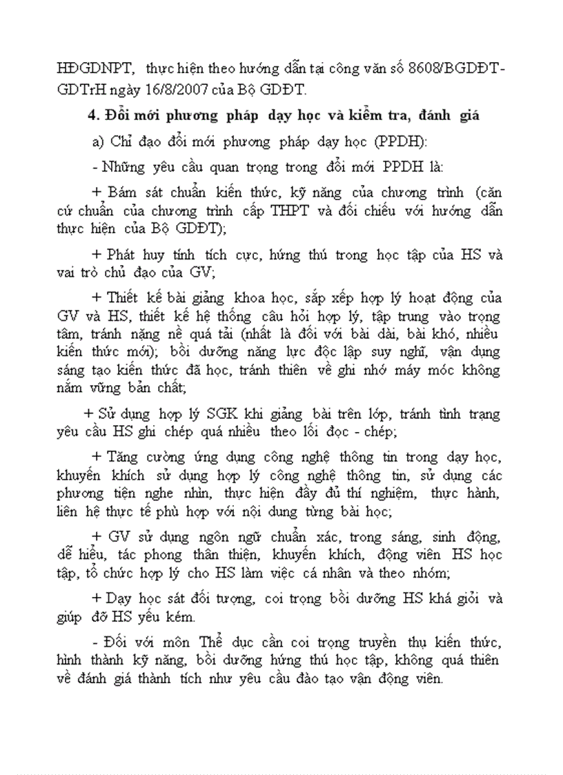 image for page Phân phối chương trình mới 2009 2010
