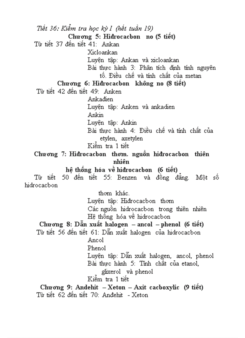 image for page Phân phối chương trình mới 2009 2010