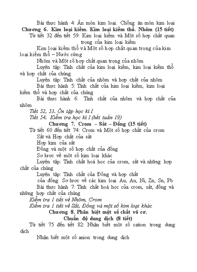 image for page Phân phối chương trình mới 2009 2010