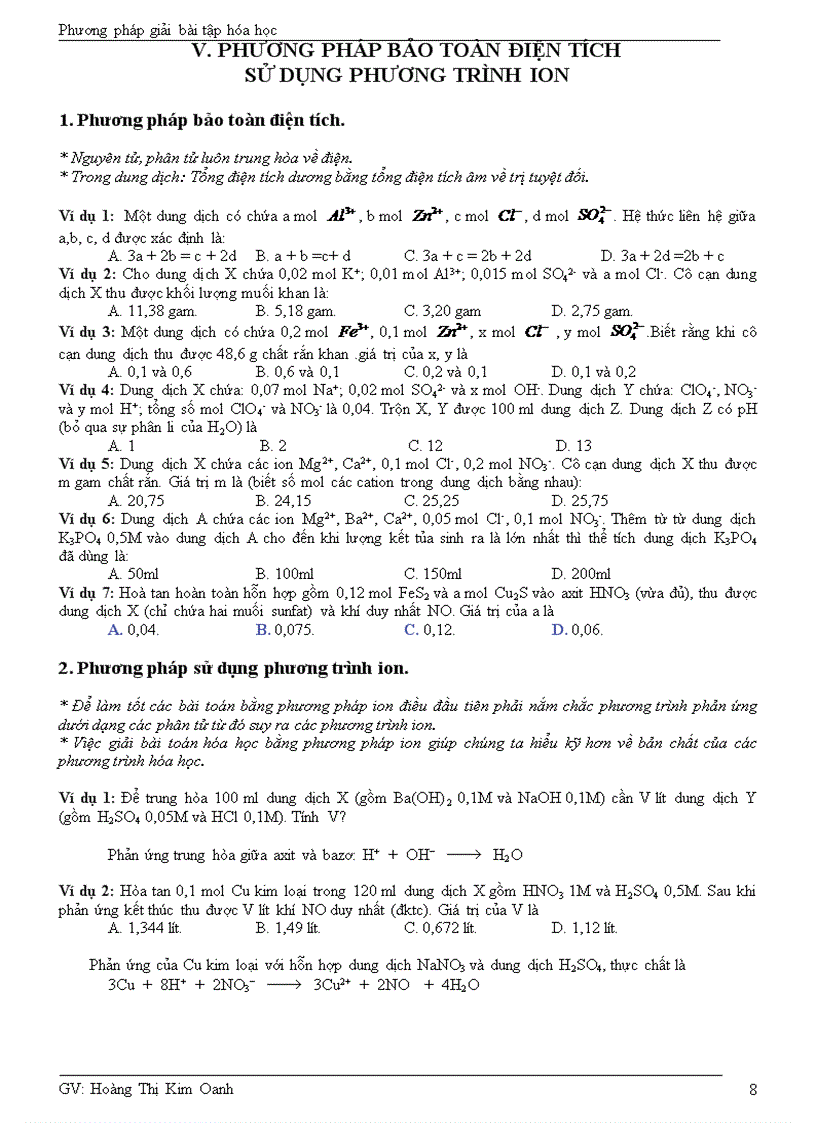 image for page Phương pháp giải bài tập