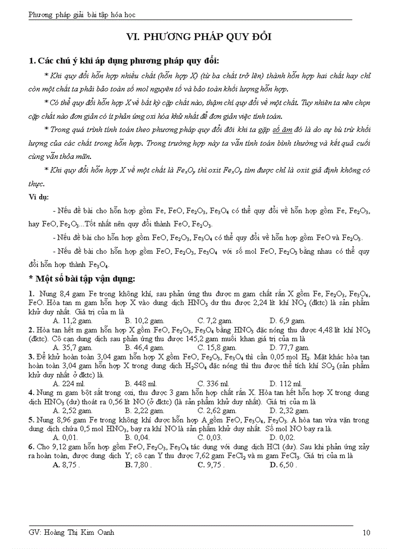 image for page Phương pháp giải bài tập