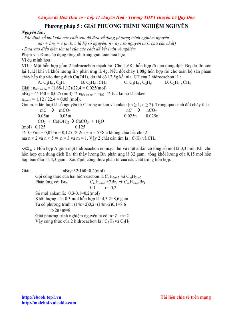 image for page Phuong phap giai nhanh Hoa huu co