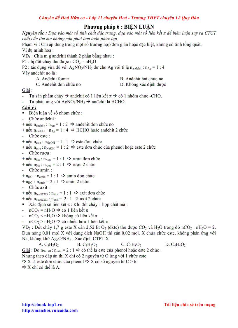 image for page Phuong phap giai nhanh Hoa huu co