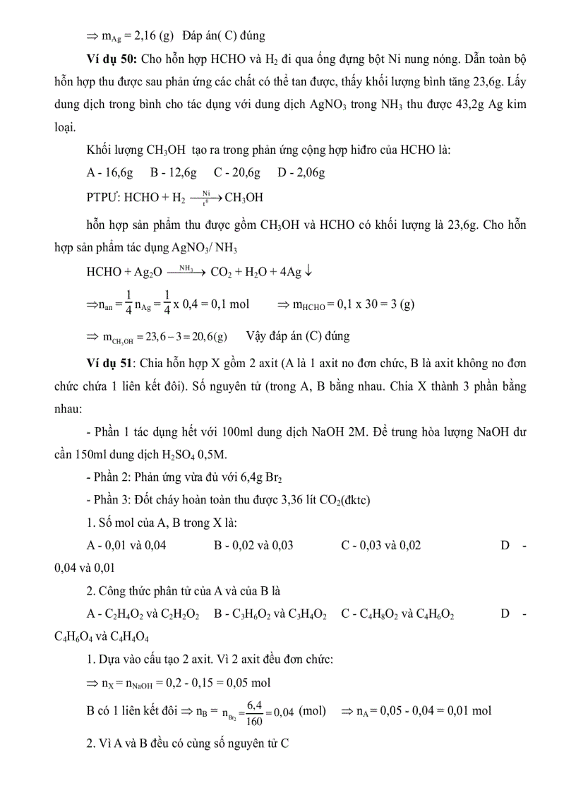 image for page Phuong phap giai nhanh trac nghiem hoa hoc huu co suu tam
