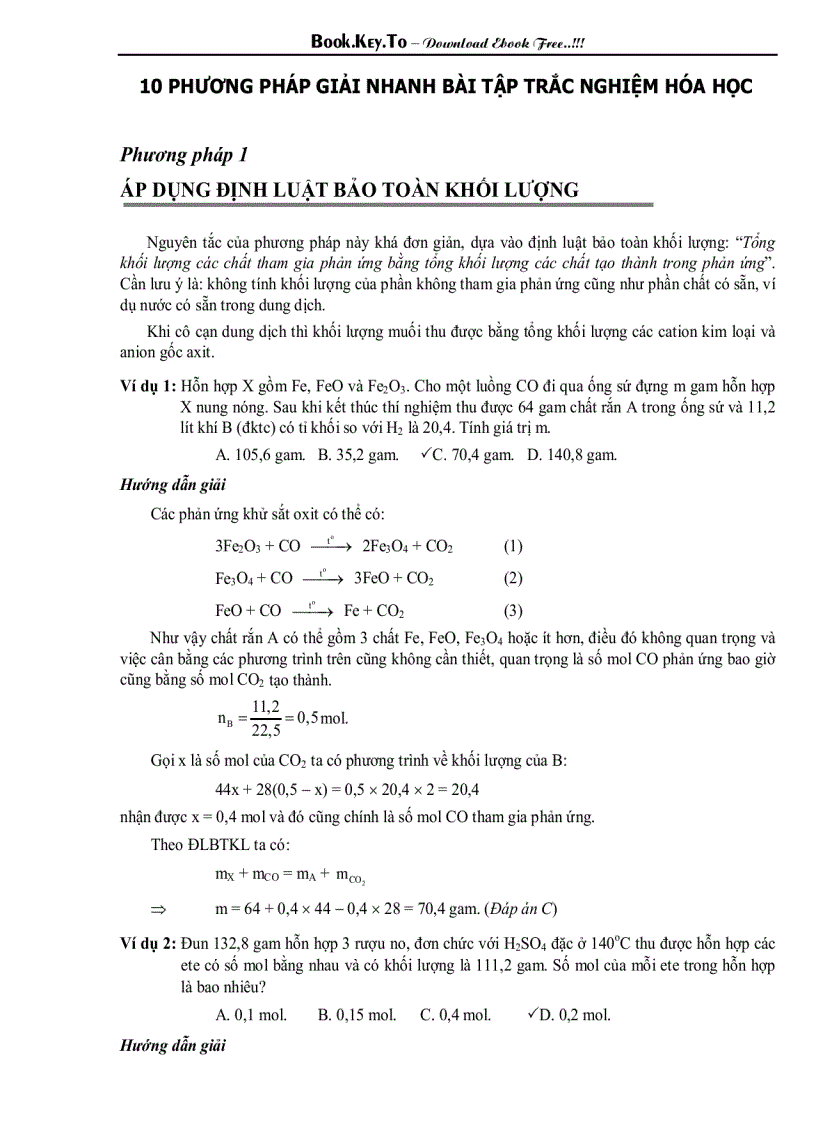 image for page Phuong phap giai trac nghiem Hoa