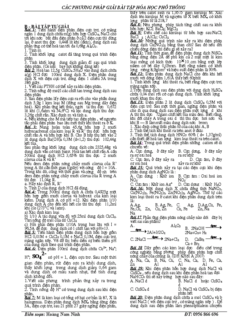 image for page Phuong phap giai bai tap dien phan 1