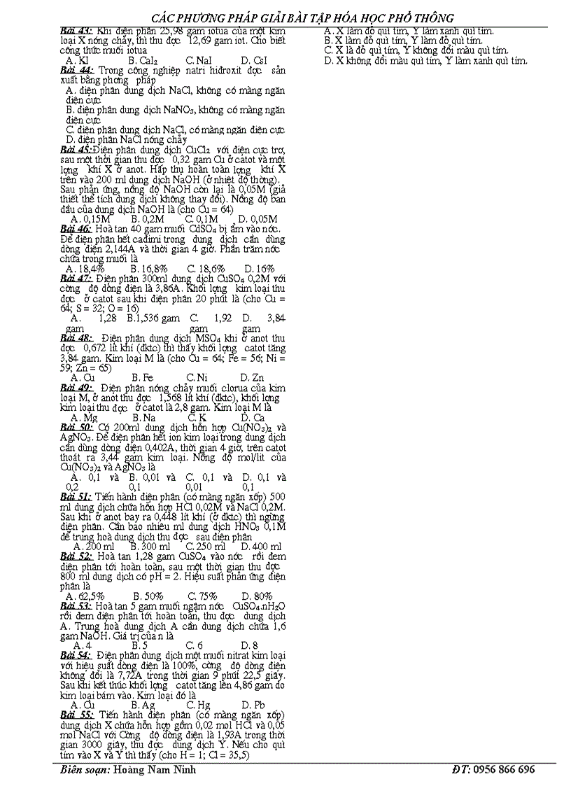 image for page Phuong phap giai bai tap dien phan 1