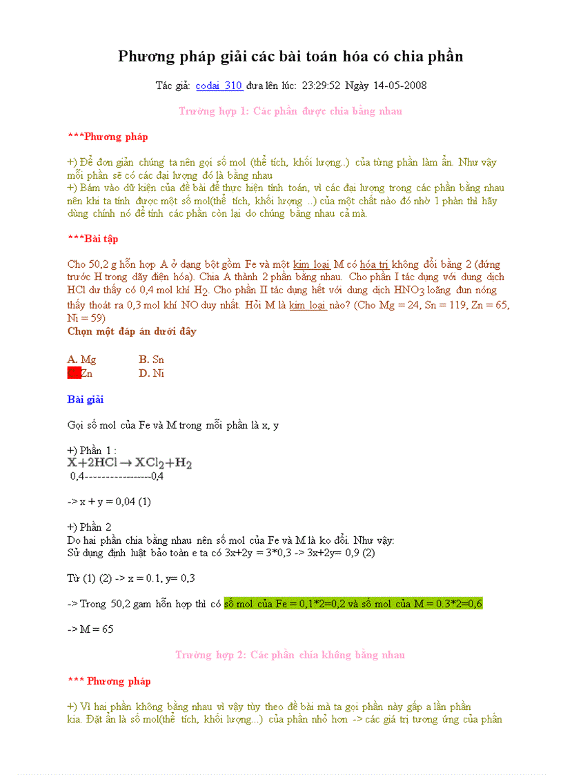 image for page Pp giải bài có chia phần