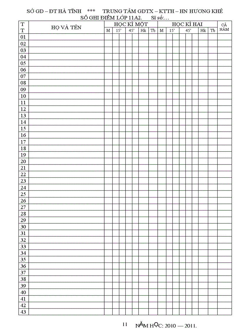 image for page Sổ điểm cá nhân