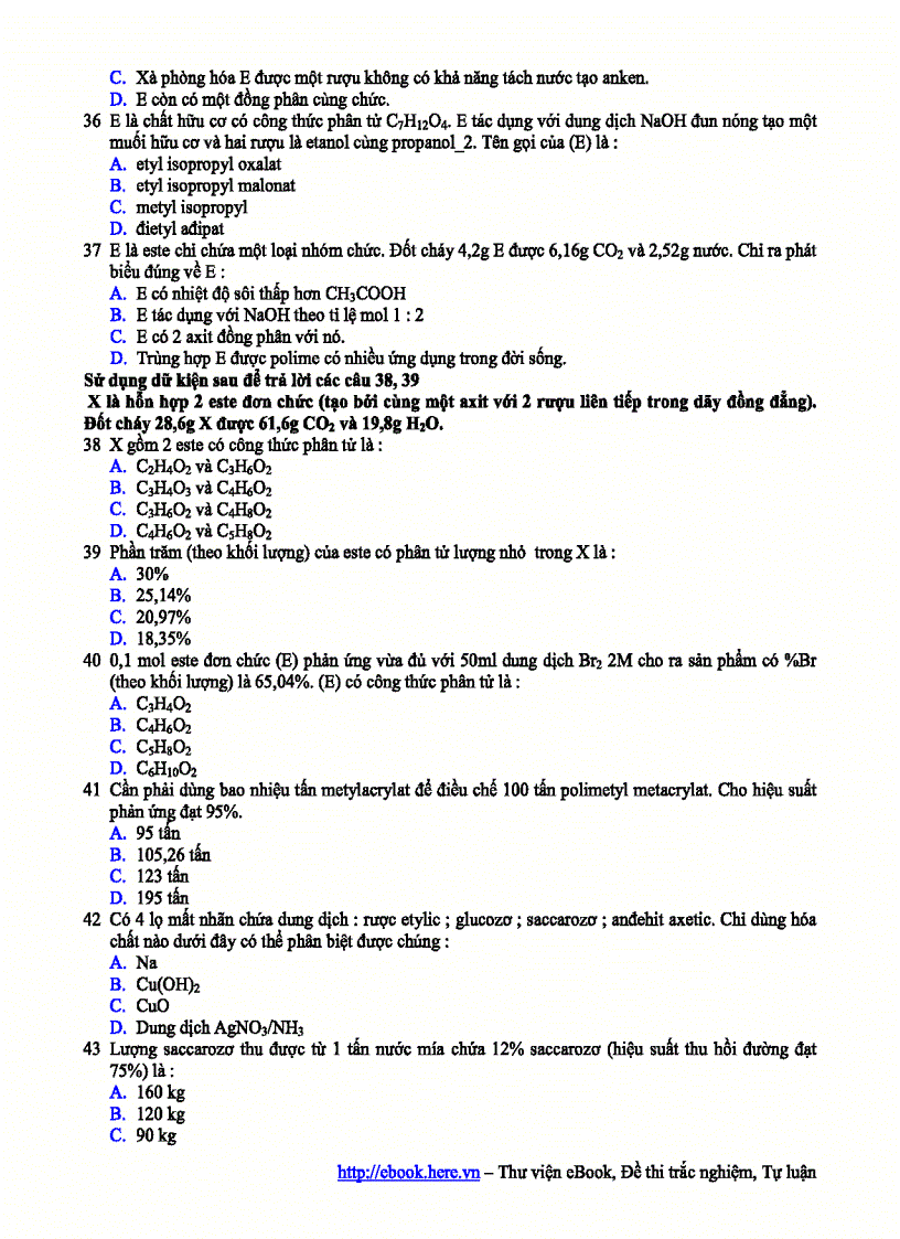image for page St 14 đề ôn thi đh môn hóa 4