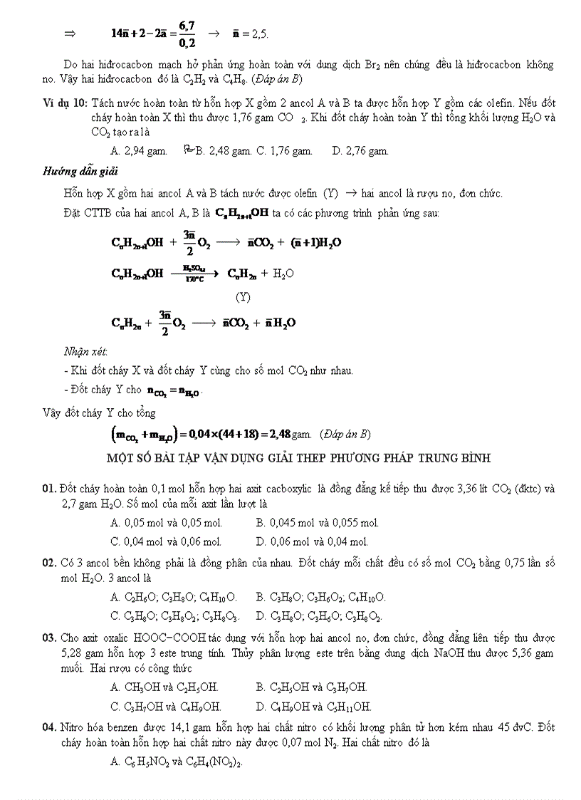 image for page Sử dụng các giá trị trung bình