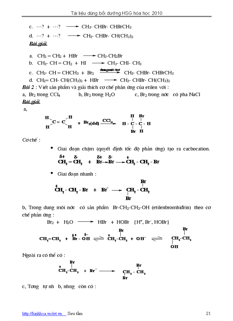 image for page Tài liệu BDHSG hóa học 2010