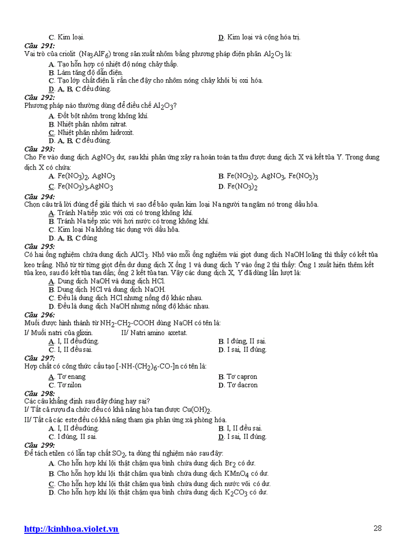 image for page Tài liệu ôn thi ĐH môn hóa