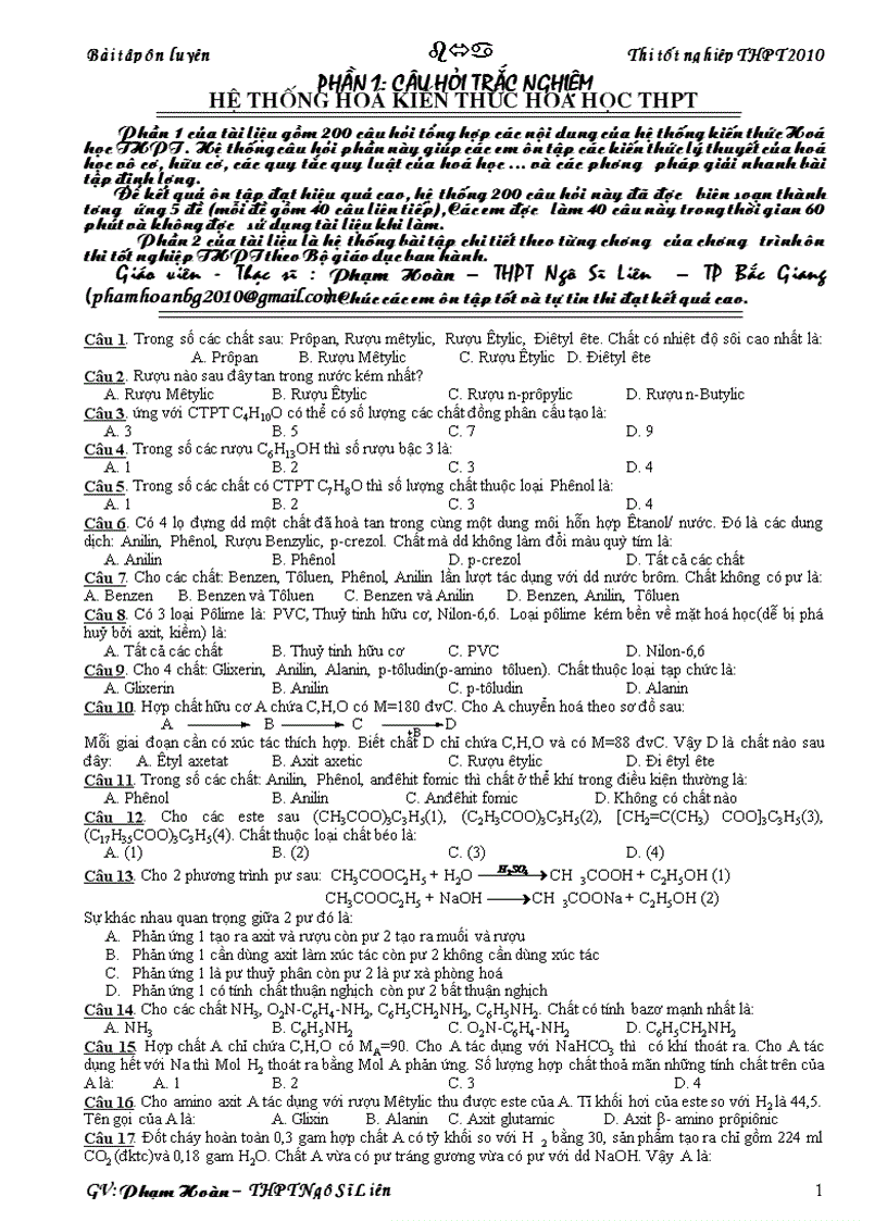 image for page Tài liệu ôn thi ĐH TN