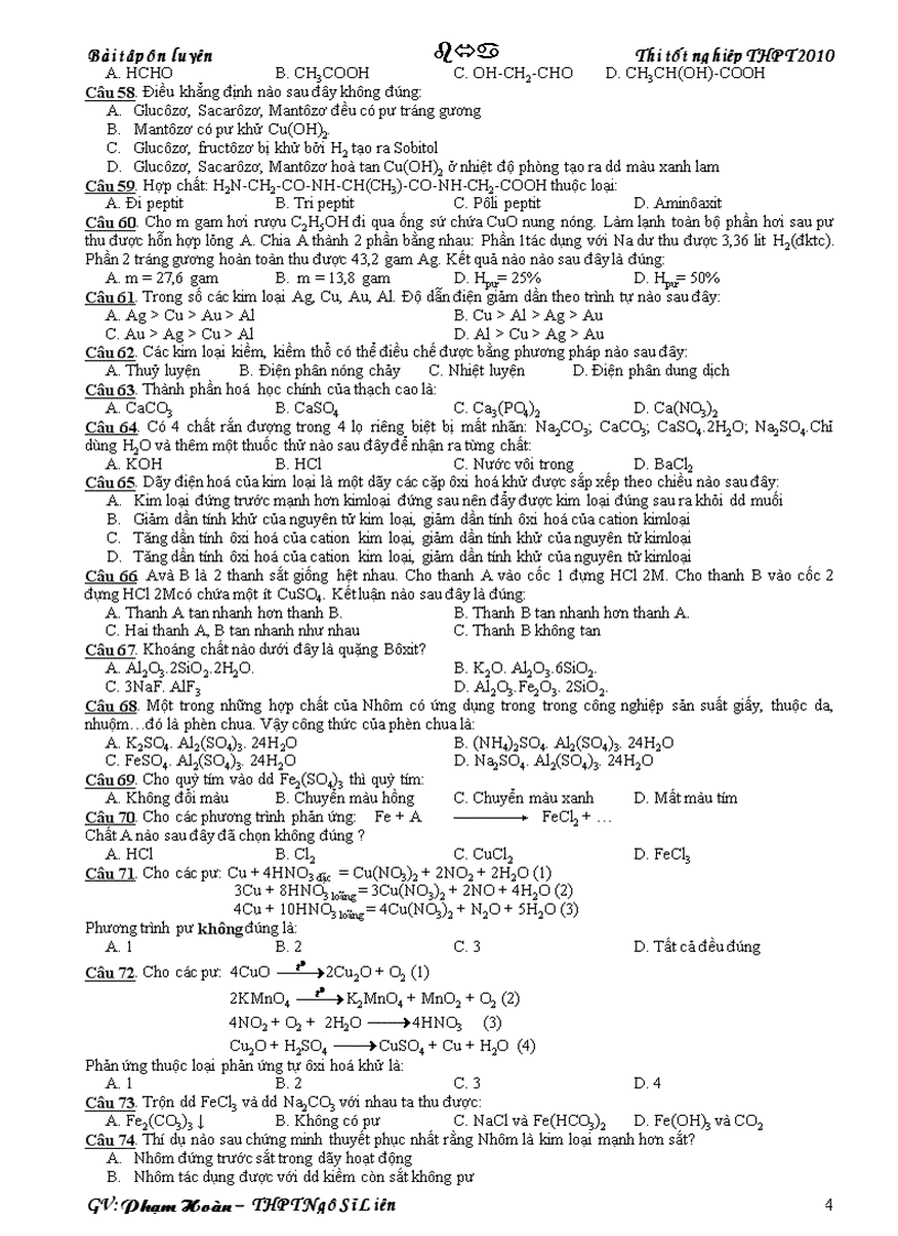 image for page Tài liệu ôn thi ĐH TN