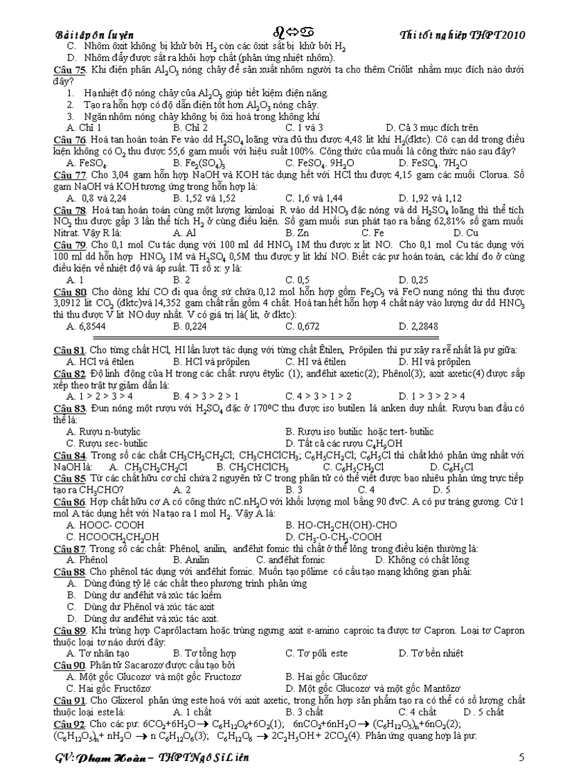 image for page Tài liệu ôn thi ĐH TN