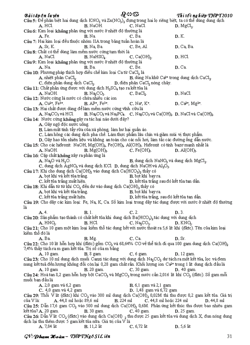 image for page Tài liệu ôn thi ĐH TN