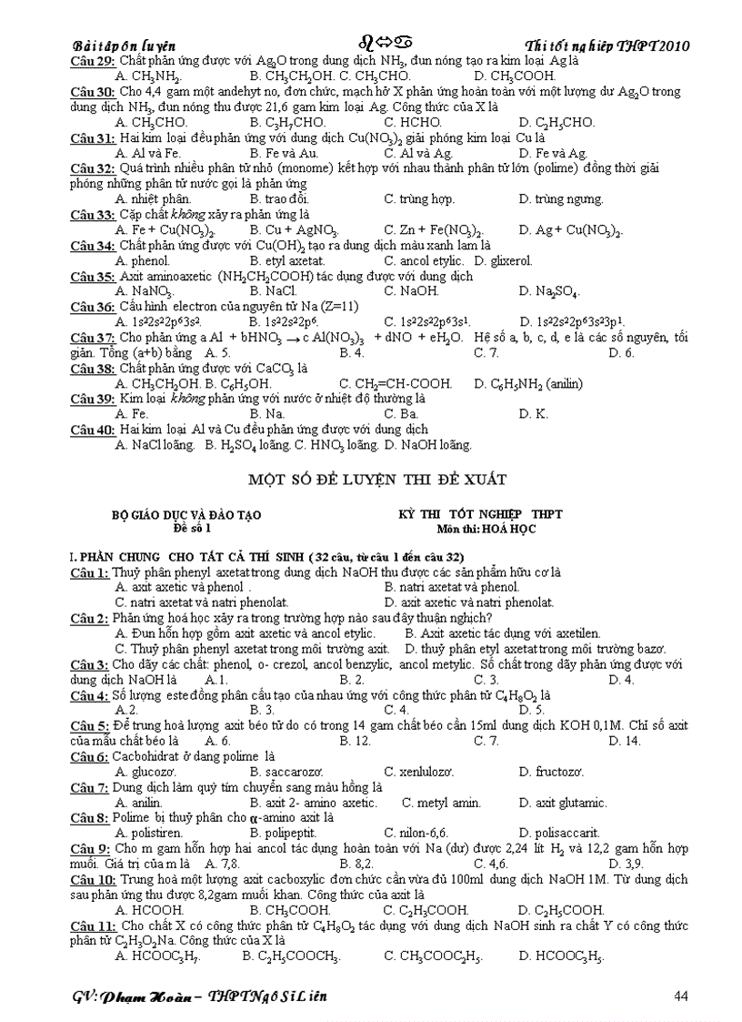 image for page Tài liệu ôn thi ĐH TN