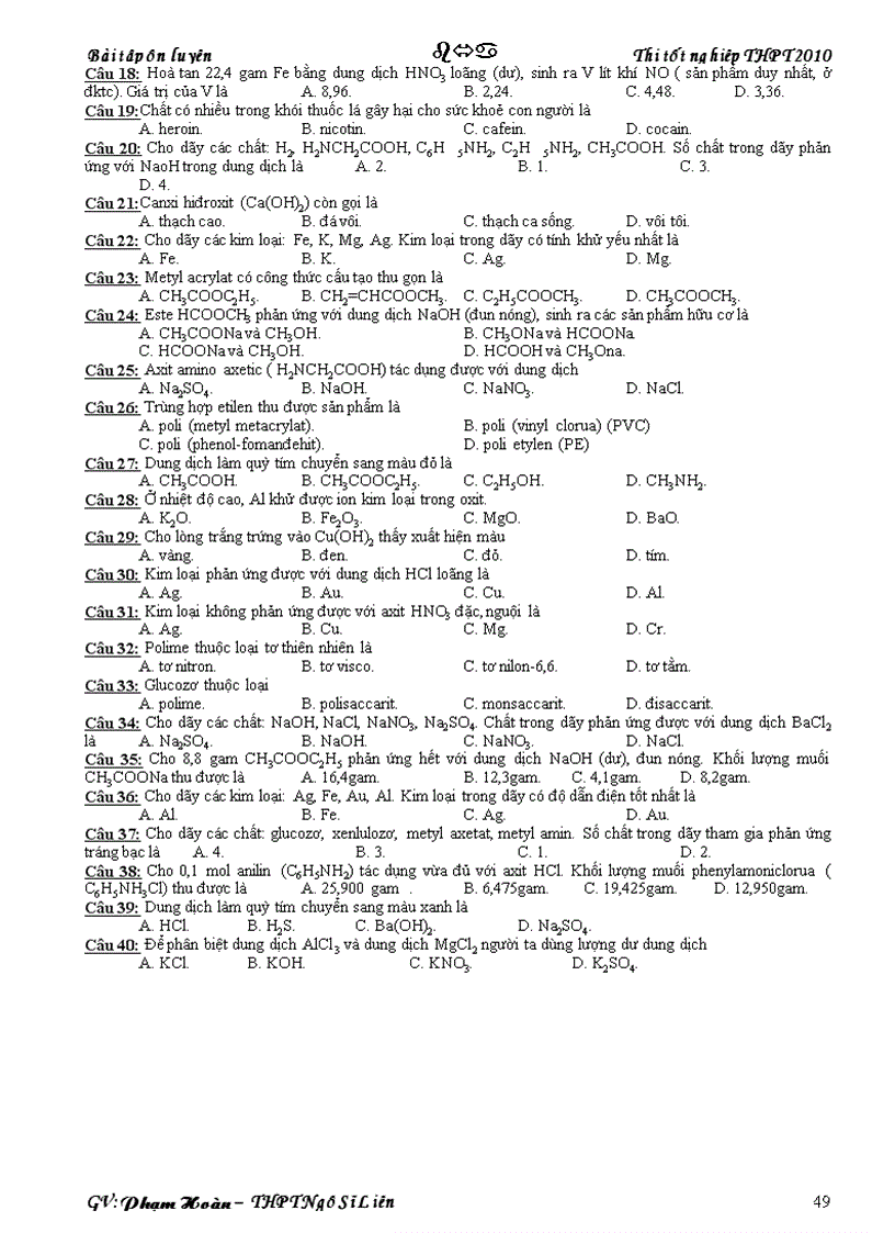 image for page Tài liệu ôn thi ĐH TN