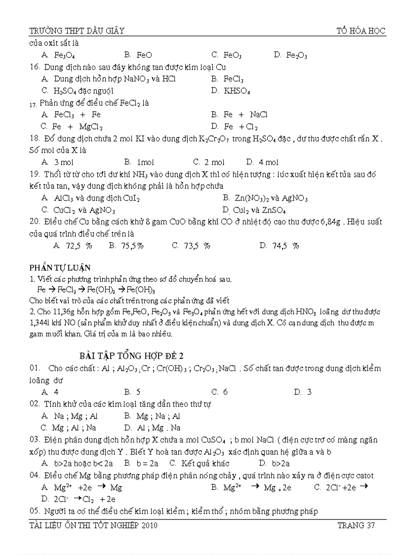 image for page Tai lieu on thi Tn P2
