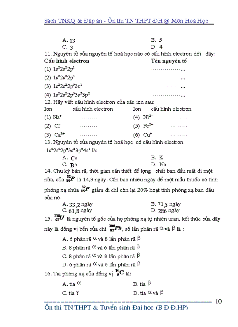 image for page Tai lieu on thi TNPT hay