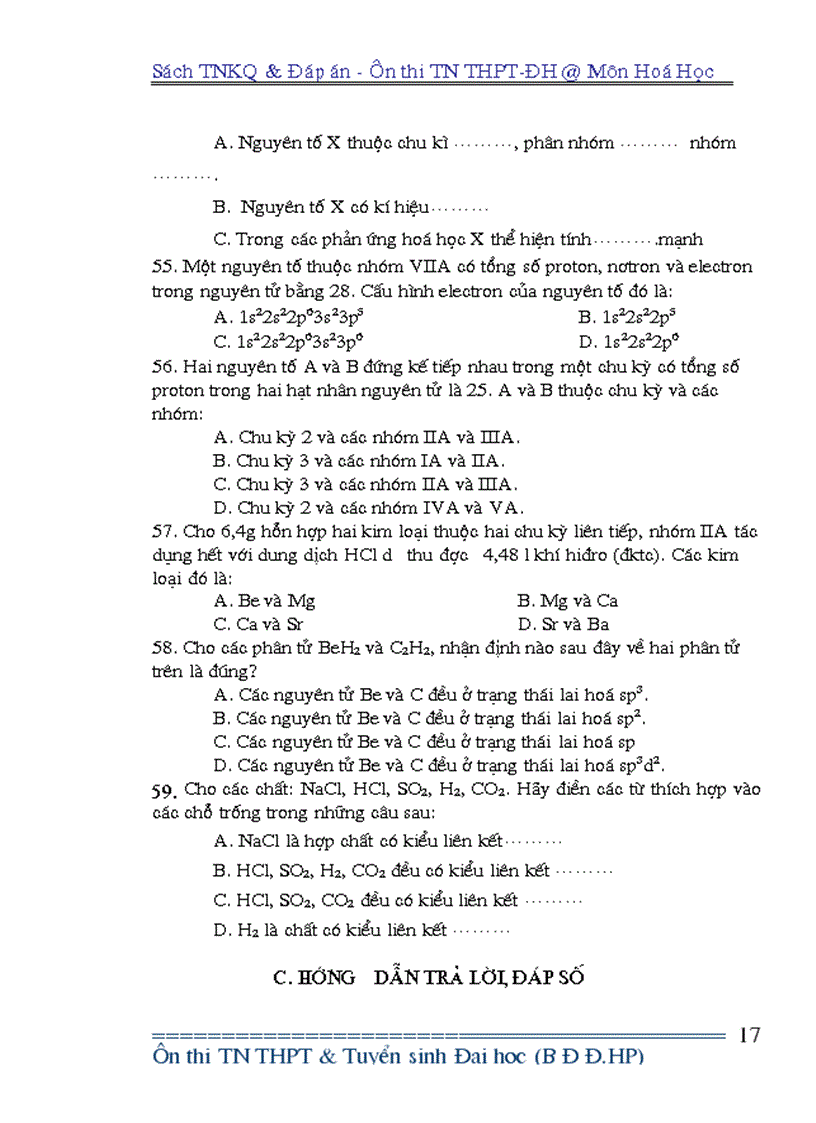 image for page Tai lieu on thi TNPT hay