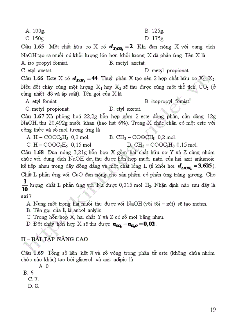 image for page Tài liệu ôn thi tốt nghiệp và ĐH